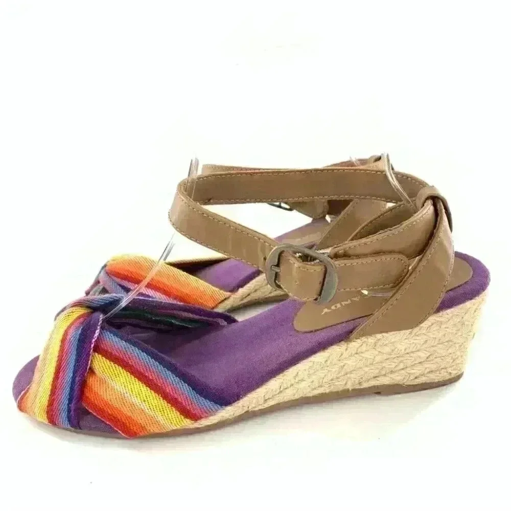 Rock & candy by zigi size 8 Tweety multicolored bright colorful Espadrilles